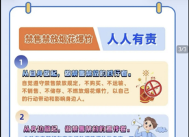 致广大市民关于规范燃放烟花爆竹的一封信