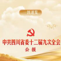 一图速览丨中共四川省委十二届九次全会公报