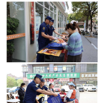 大英消防救援大队走进转轮街社区  开展电动车安全宣传活动
