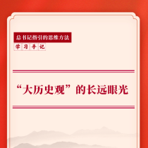 【宣传阐释习近平新时代中国特色社会主义思想】学习手记丨“大历史观”的长远眼光