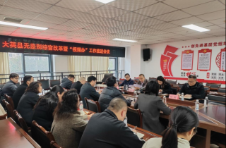 大英县行政审批和数据局 组织召开全县无差别综窗改革暨“视频办” 工作推进会议——持续深化政务服务改革 全力提升便民利企质效