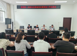 县委第一巡察组向县信访局党组反馈巡察情况