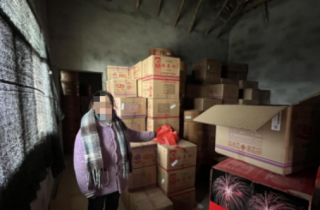 群众举报烟花爆竹违规销售 大英县应急管理局迅速响应快速化解安全隐患