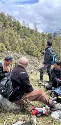 藏族青年南木和大坪村的“云端致富路”