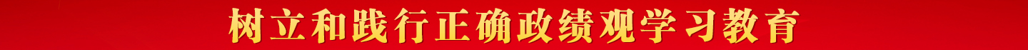 树立和践行正确政绩观学习教育